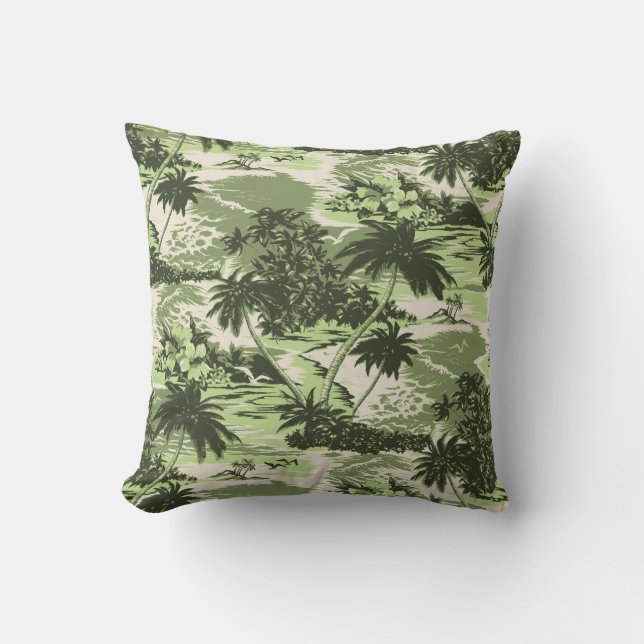 Napili Bay Hawaiian Dekorative Pillows Kissen (Vorderseite)