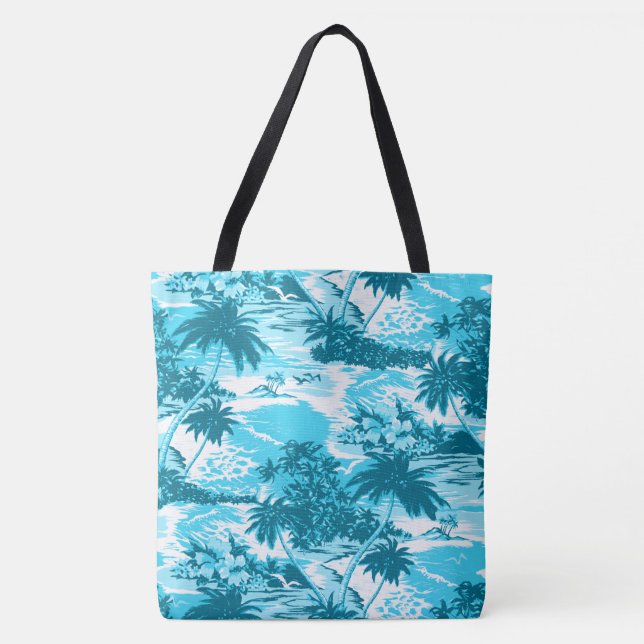 Napili Bay Hawaiian Island Landschaftlich Beach Ba Tasche (Vorderseite)