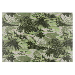 Napili Bay Hawaiian Schneidbrett aus Glas Schneidebrett