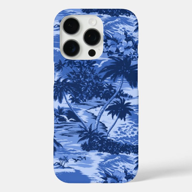 Napili Bay Hawaiian Tropical Blue iPhone 16 Pro Hülle (Rückseite)