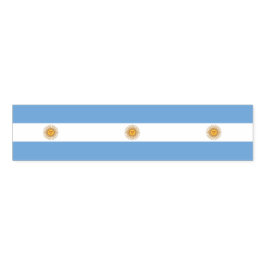 Napkin Band mit Flagge Argentiniens Serviettenband
