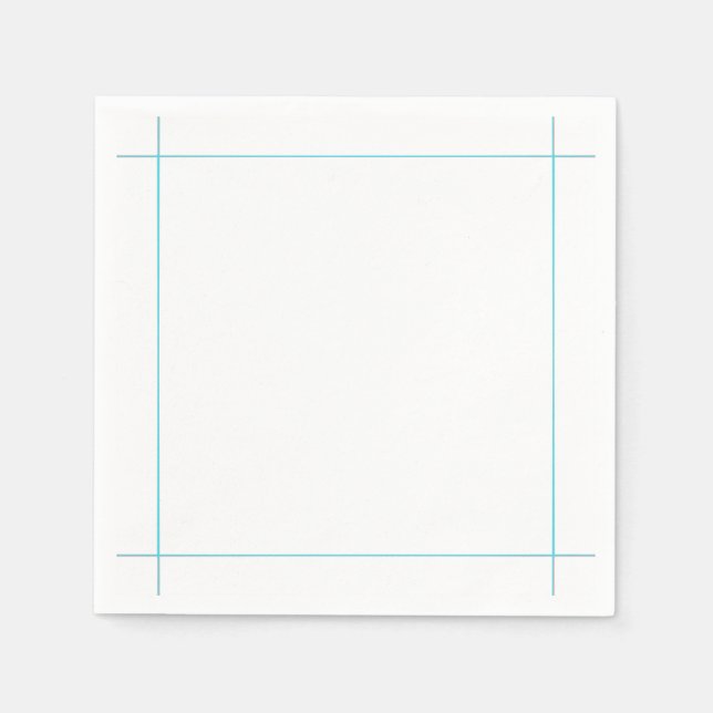 Napkin-Vorlage Serviette (Vorderseite)