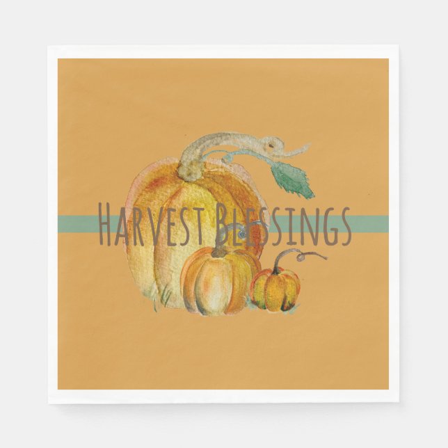 Napkins: Harvest Blessings Serviette (Vorderseite)