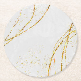 Napkins Runder Pappuntersetzer