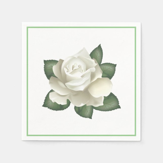 Napkins-Vintage Rose Serviette (Vorderseite)