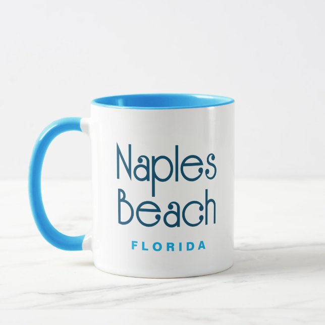 Naples Beach Florida Café Mug (Gauche)