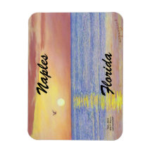 NAPLES.FLORIDA FLEXIBLE FOTO MAGNET