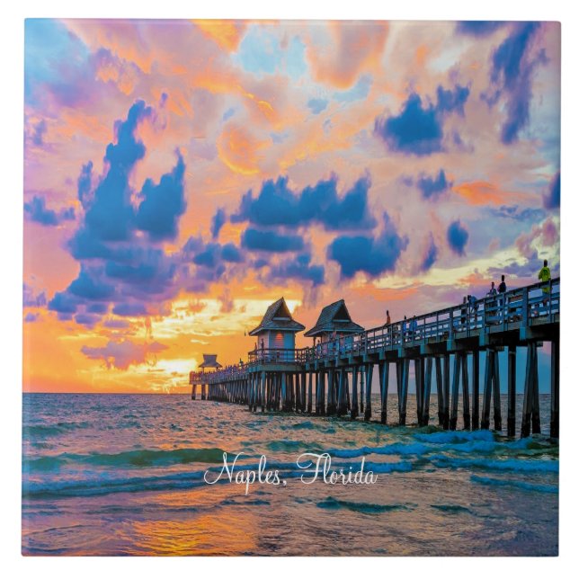 Naples, Florida Fliese (Vorderseite)