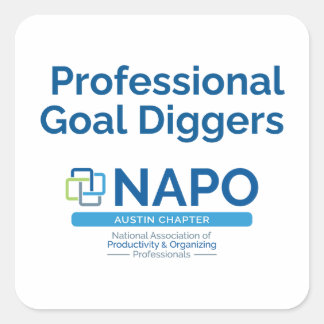 NAPO Austin Beruflich Goal Diggers Aufkleber