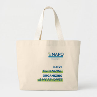 NAPO Austin - I Liebe Organisieren Tote Bag Jumbo Stoffbeutel