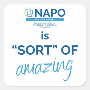 NAPO Austin Sorte Phantastischer Aufkleber