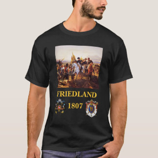 Napoleon an Friedland Wappen T-Shirt