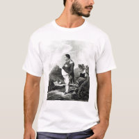 Napoleon auf der Insel von St. Helena, 1820