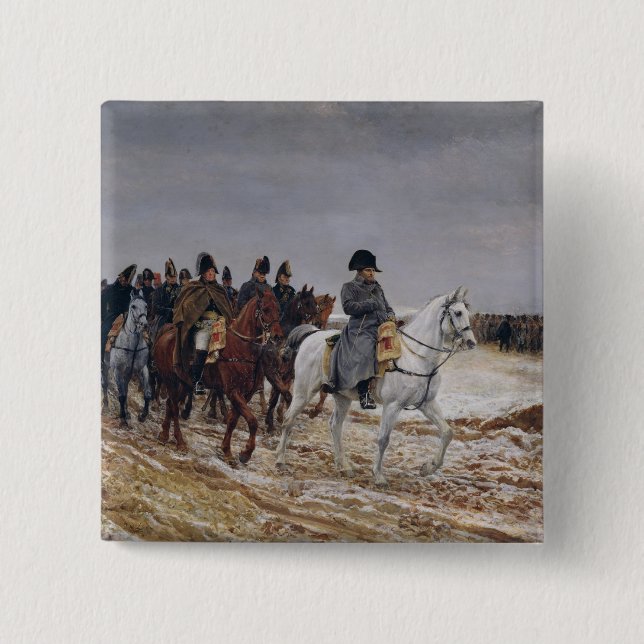 Napoleon auf Kampagne im Jahre 1814, 1864 Button (Vorderseite)