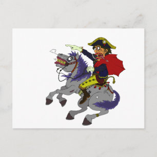 Napoleon auf Rampe Postkarte