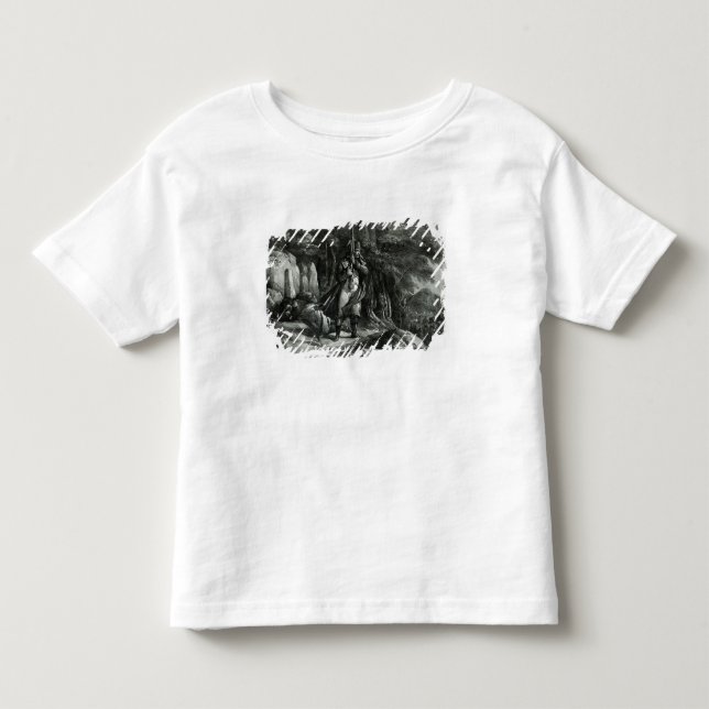 Napoleon auf Wacheaufgabe Kleinkind T-shirt (Vorderseite)