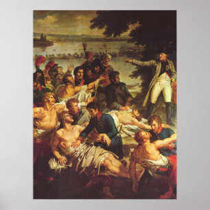 Napoleon bei Essling Poster