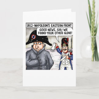 Napoleon bekommt seinen verlorenen Handschuh zurüc Karte