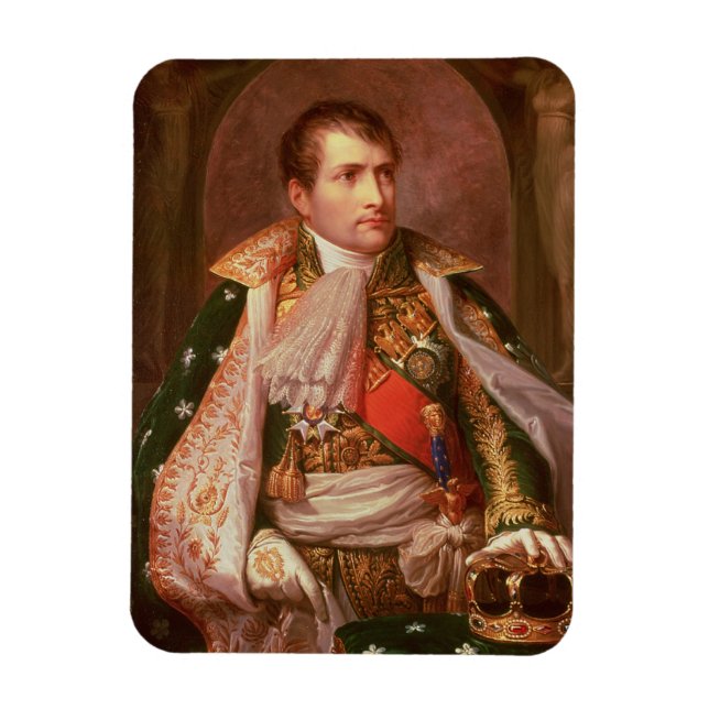 Napoleon Bonaparte (1769-1821), als König von Ital Magnet (Vertikal)
