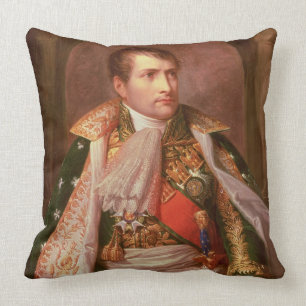 Napoleon Bonaparte (1769-1821), als König von Kissen