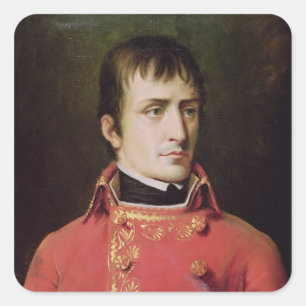 Napoleon Bonaparte 1796 Quadratischer Aufkleber