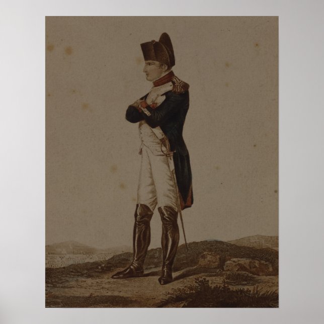 Napoleon Bonaparte als erster Konsul Poster (Vorne)