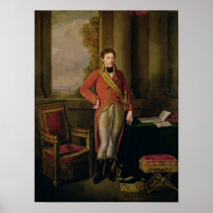 Napoleon Bonaparte als zuerst Konsul, 1799-1805 Poster