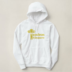 Napoleon Bonaparte Bestickter Hoodie