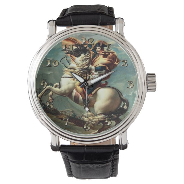 Napoleon Bonaparte Kaiser Frankreich Armbanduhr (Vorderseite)