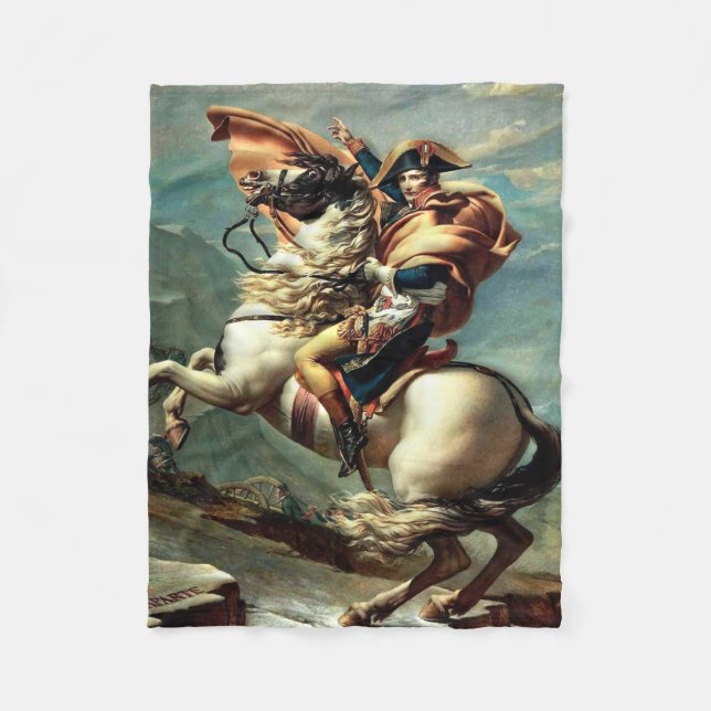 Napoleon Bonaparte Kaiser Frankreich Fleecedecke (Vorderseite)
