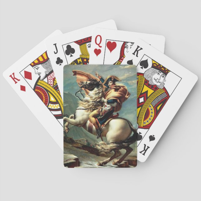 Napoleon Bonaparte Kaiser Frankreich Spielkarten (Rückseite)