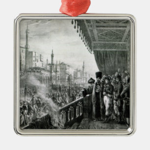 Napoleon Bonaparte Silbernes Ornament