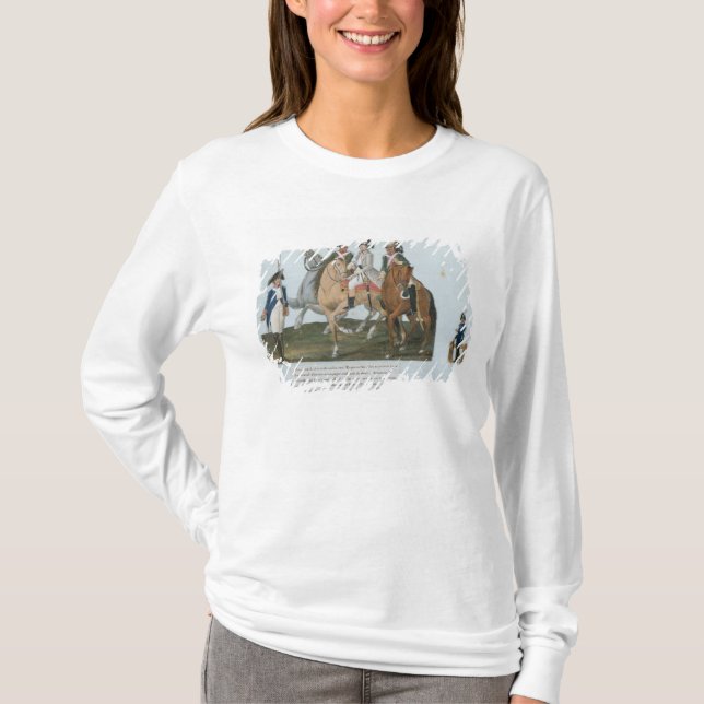 Napoleon Bonaparte und die Varsovian Wache T-Shirt (Vorderseite)