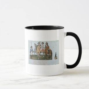 Napoleon Bonaparte und die Varsovian Wache Tasse