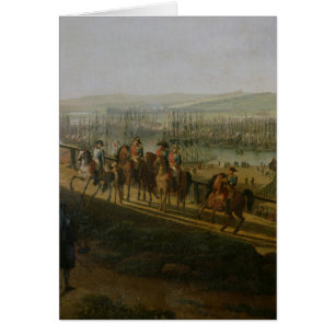 Napoleon Bonaparte visitant le camp à