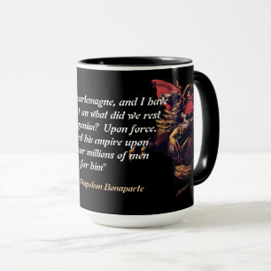 Napoleon Bonaparte Zitat über Jesus Christus Tasse