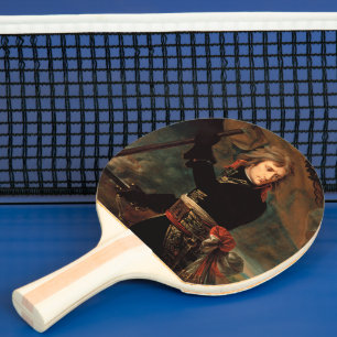 Napoleon Bonapartes Ansprache in der Schlacht bei Tischtennis Schläger