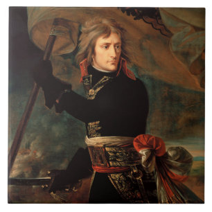 Napoleon Bonapartes Appell in der Schlacht bei Arc Fliese