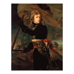 Napoleon Bonapartes Kundgebung in der Schlacht von Fotodruck