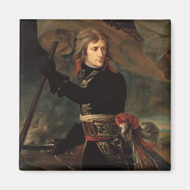 Napoleon Bonapartes Kundgebung in der Schlacht von Magnet (Vorne)