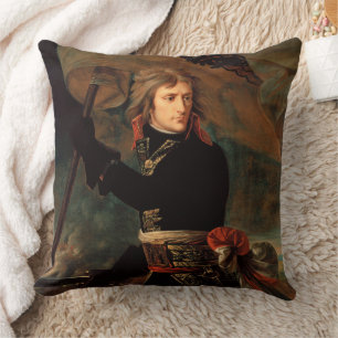 Napoleon Bonapartes Truppenappell in der Schlacht  Kissen