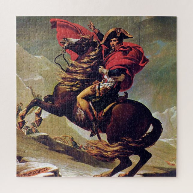 Napoleon Crossing the Alps (Vertikal)