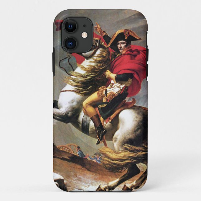 Napoleon, der den Alpen iPhone 5 Fall kreuzt Case-Mate iPhone Hülle (Rückseite)