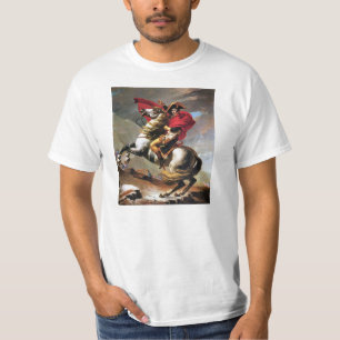 Napoleon, der den Alpen-T - Shirt kreuzt