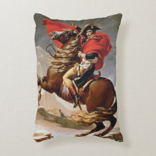 Napoleon, der die Alpen, c.1800 (Öl, überquert a Dekokissen
