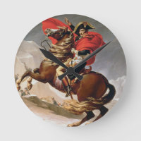 Napoleon, der die Alpen, c.1800 (Öl, überquert auf