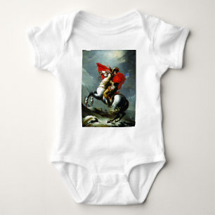 Napoleon, der die Alpen überquert Baby Strampler