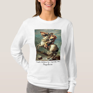 Napoleon, der die Alpen überquert T-Shirt
