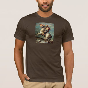 Napoleon, der die Alpen überquert T-Shirt