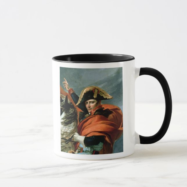 Napoleon, der die Alpen überquert Tasse (Rechts)